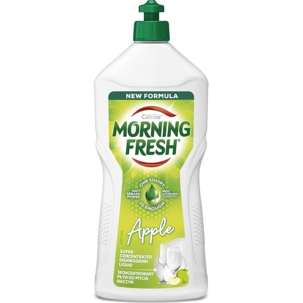 Sarantis CUSSONS Morning Fresh Skoncentrowany płyn do mycia naczyń - Apple 900 ml