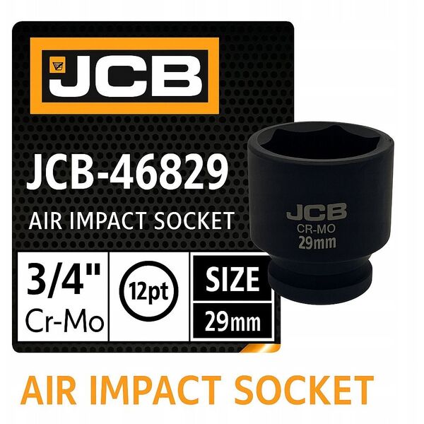 JCB Καρυδάκι κρούσης 3/4" 29mm (12-γωνιακό)