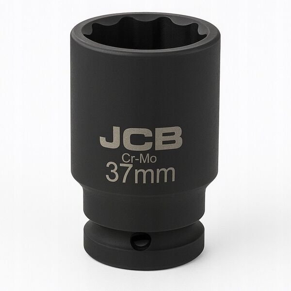 JCB Καρυδάκι κρούσης 1/2" 37mm (6-γωνιακό)