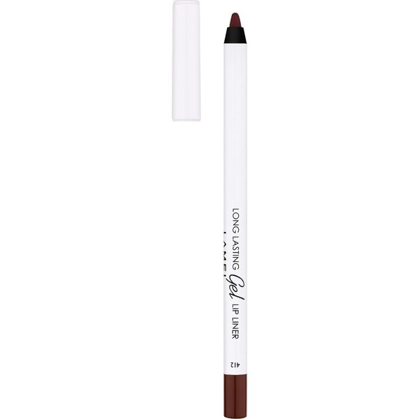 LAMEL Long Lasting Długotrwała żelowa konturówka do ust, nr 412