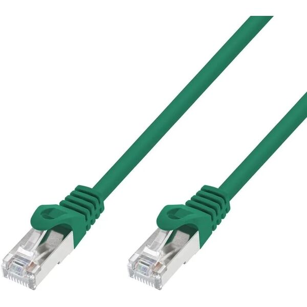 Extralink Κατηγορία 7 S/FTP 1m 20G Zielony | Patchcord LAN | Χαλκός Δικτυακό καλώδιο