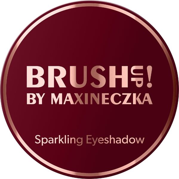 CLARESA Brush Up! by Maxineczka Błyszczący Cień do powiek 02 Peach Gold 3 g