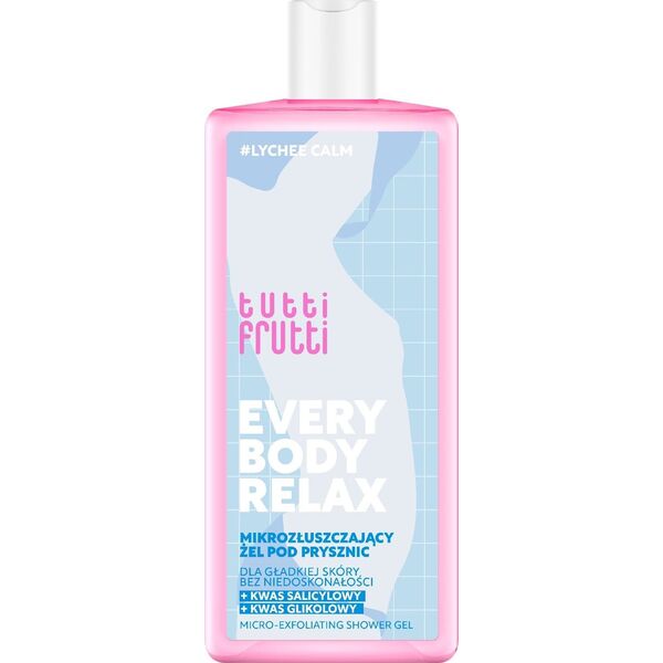 TUTTI FRUTTI Everybody Relax Mikrozłuszczający żel pod prysznic 400 ml