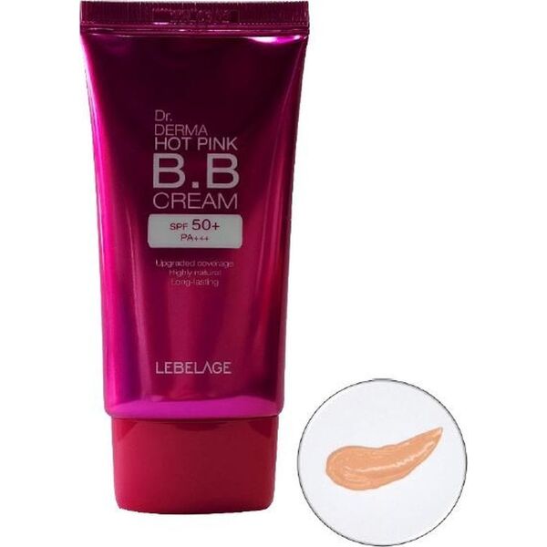 Lebelage Krem bb spf 50+ dr. derma hot pink 30ml