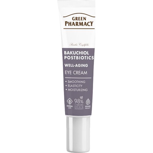 Green Pharmacy Krem pod oczy Bakuchiol + postbiotyki 15ml