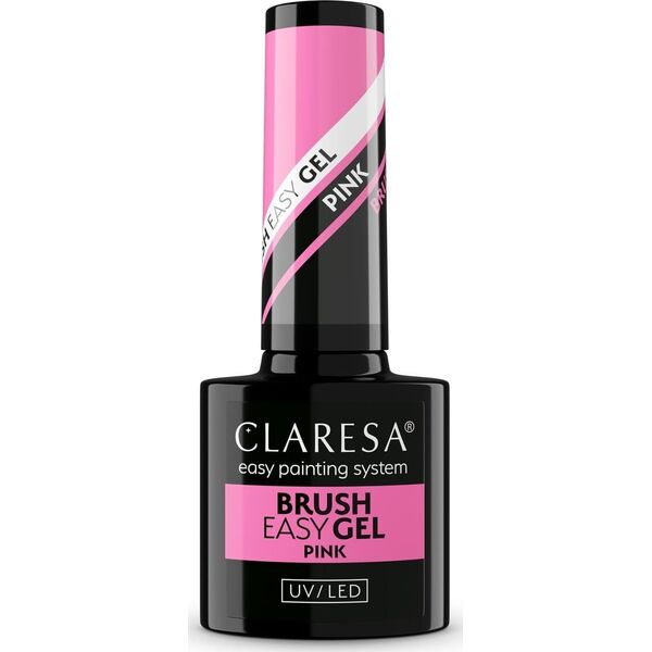 CLARESA Brush Easy Gel Żel do paznokci - Pink 5 g