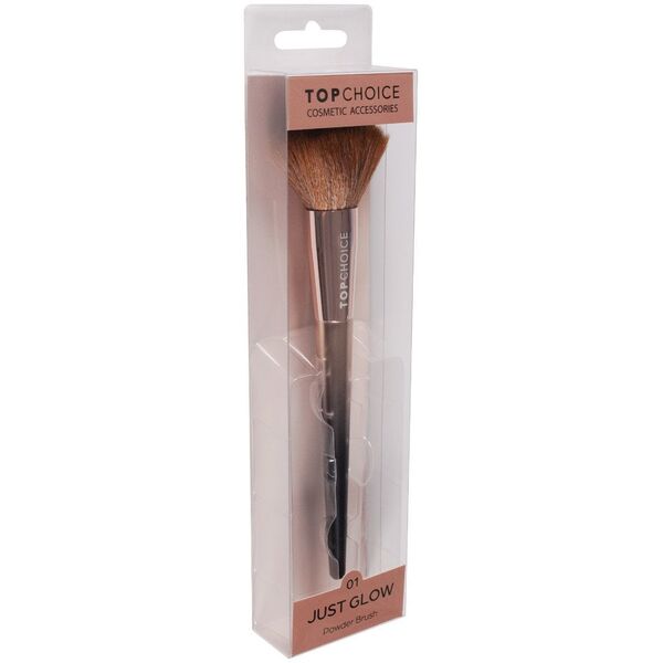 Top Choice Pędzel do pudru just glow 01
