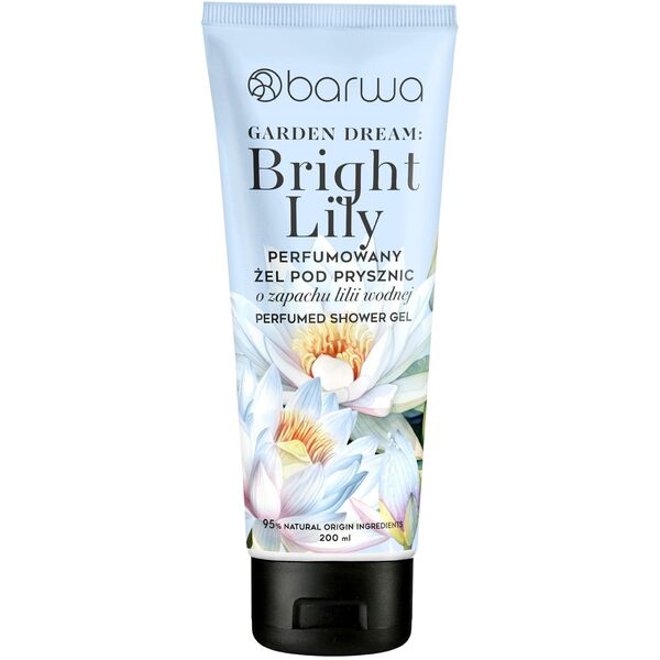 BARWA Garden Dream Bright Lily Perfumowany żel pod prysznic - Lilia wodna 200 ml