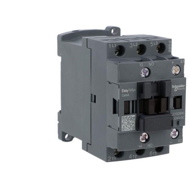 Stycznik mocy Easy TeSys Control AC-3, 25A, 3P (1NO), cewka 24V DC LC1E2510BD