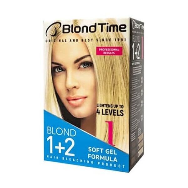 BLOND Time 1+2 Rozjaśniacz włosów do 4 tonów 120ml