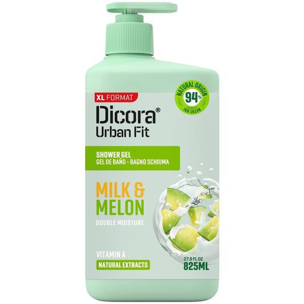 DICORA Żel pod prysznic Mleko i Melon 825 ml