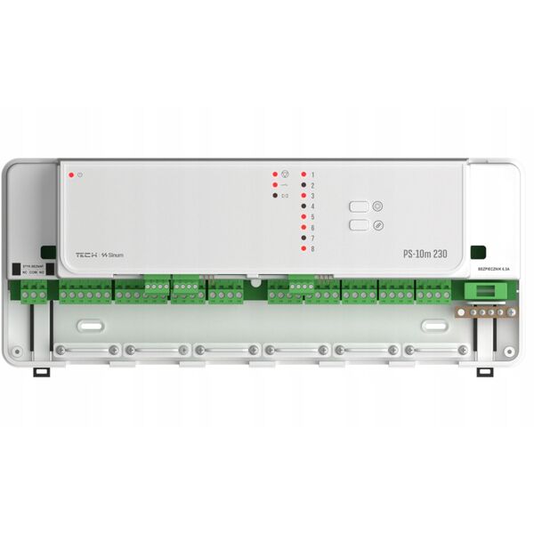 Ενσύρματο ρελέ σε ράγα DIN μπλε PS-10M 230 Tech Sterowniki