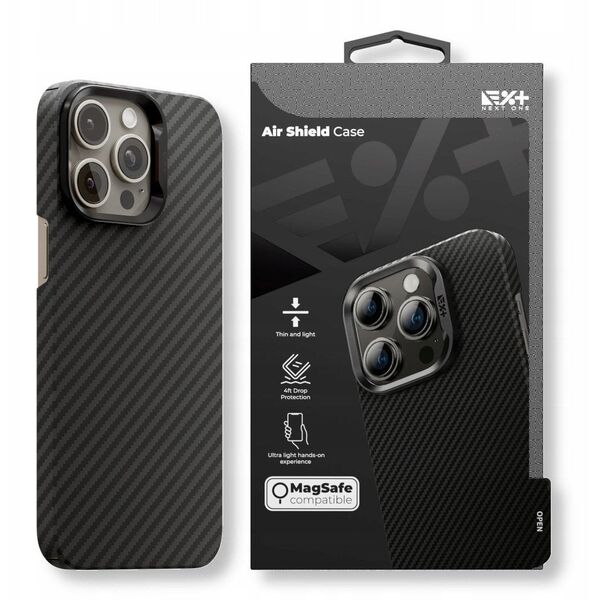NEXT ONE Θήκη AirShield MagSafe Carbon iPhone 16 Pro