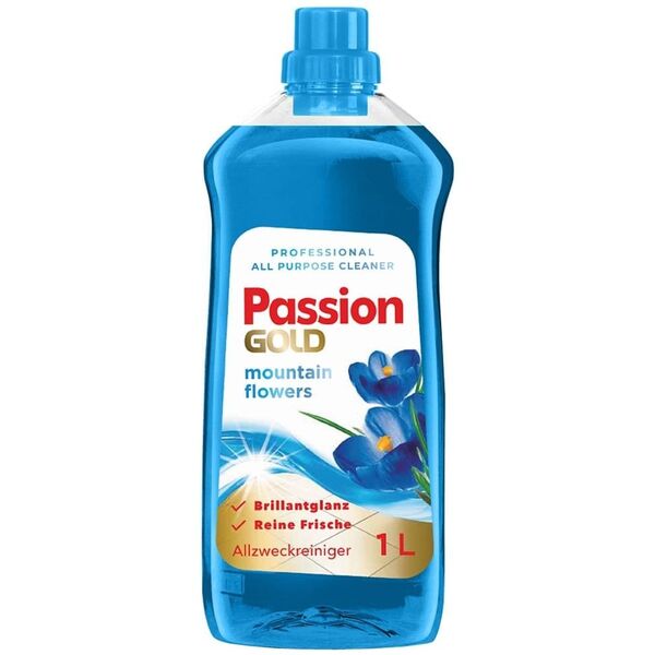 PASSION GOLD Uniwersalny płyn do mycia podłóg Górskie kwiaty 1 L