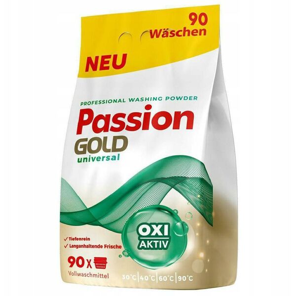 PASSION GOLD Professional Proszek do prania Uniwersalny 5.4 kg