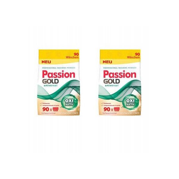 PASSION GOLD Professional Proszek do prania Uniwersalny 5.4 kg