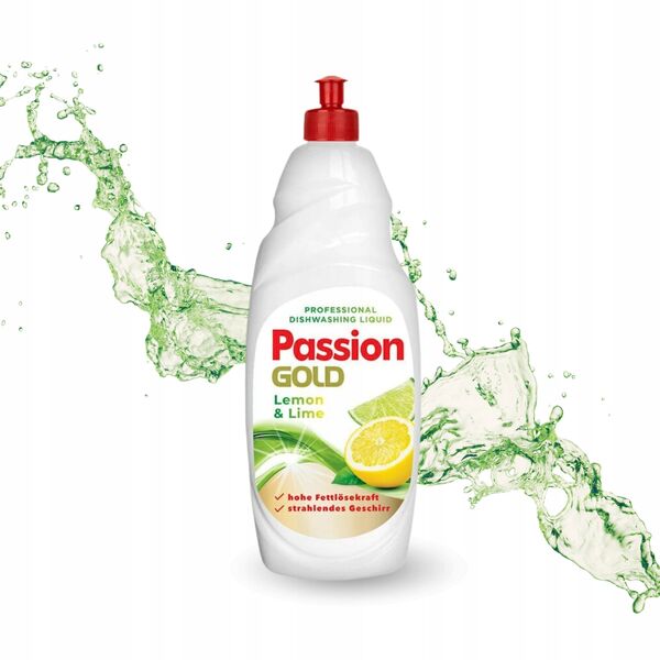 PASSION GOLD Płyn do mycia naczyń Lemon & Lime 850 ml
