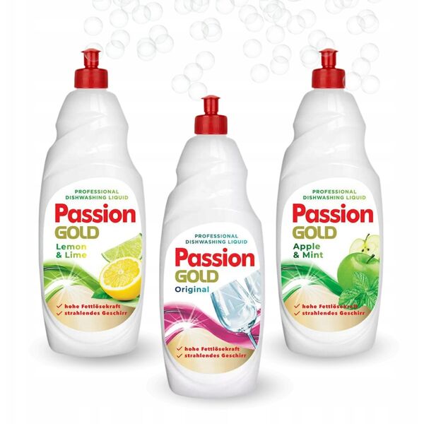 PASSION GOLD Płyn do mycia naczyń Lemon & Lime 850 ml