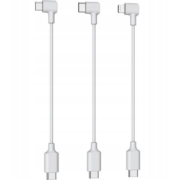 Potensic | Σετ 3 Καλωδίων Usb Για Drone Atom | Micro/Τύπος C/Lightning