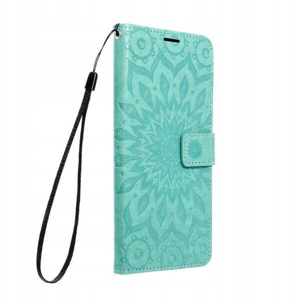 Θήκη MEZZO Book για XIAOMI Redmi 14C mandala πράσινο
