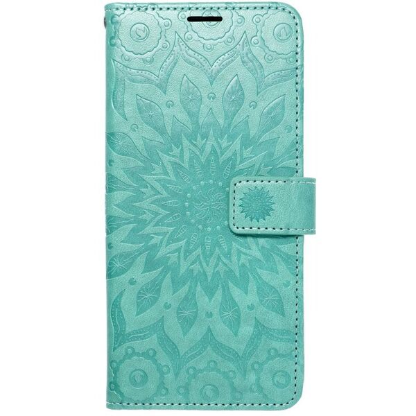 Θήκη MEZZO Book για XIAOMI Redmi 14C mandala πράσινο