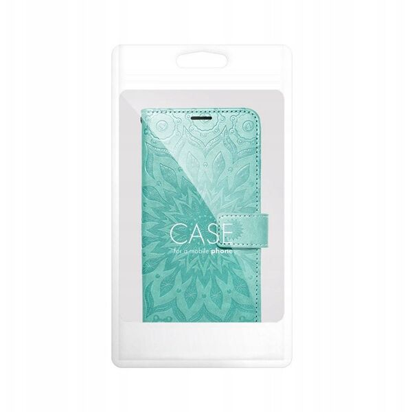 Θήκη MEZZO Book για XIAOMI Redmi 14C mandala πράσινο