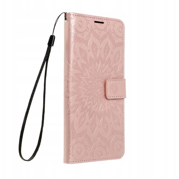 Θήκη βιβλίου MEZZO για XIAOMI Redmi 14C mandala ροζ χρυσό