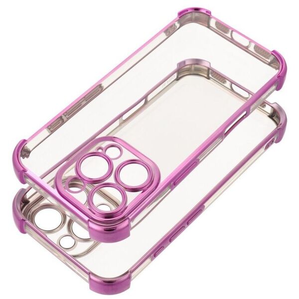 Θήκη ANTISHOCK ELECTRO για IPHONE 15 Pro Max μωβ