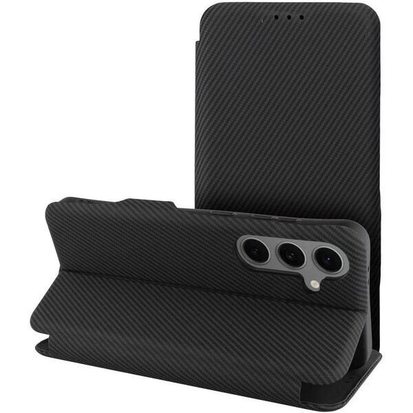 Θήκη FOLIO Side Magnet συμβατή με S-PEN για SAMSUNG S25 ULTRA μαύρη