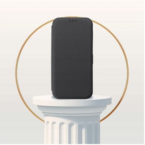 Θήκη Kabura FOLIO Side Magnet συμβατή με S-PEN για SAMSUNG S23 ULTRA γκρι