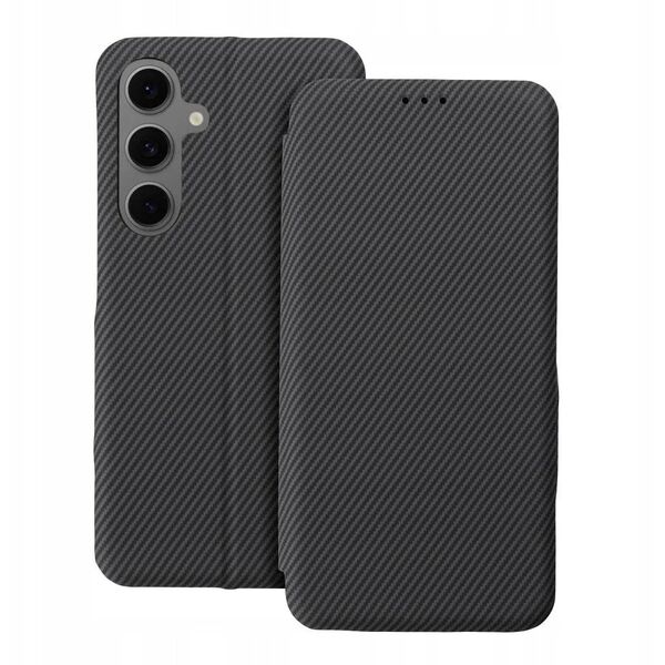 Θήκη FOLIO Side Magnet για MOTOROLA G55 γκρι