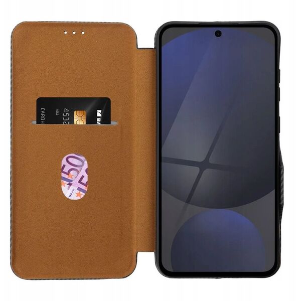 Θήκη FOLIO Side Magnet για MOTOROLA G55 γκρι