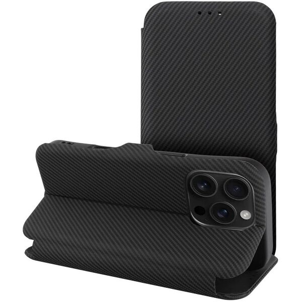 Θήκη FOLIO Side Magnet για IPHONE 16 PRO MAX μαύρο