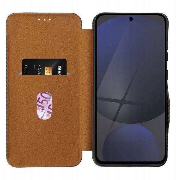 Θήκη Kabura FOLIO Side Magnet για SAMSUNG A56 5G καφέ