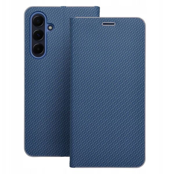 Θήκη LUNA Book Carbon για το XIAOMI 14T Pro μπλε