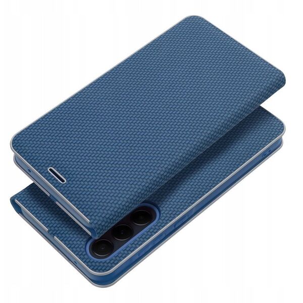 Θήκη LUNA Book Carbon για το XIAOMI 14T Pro μπλε