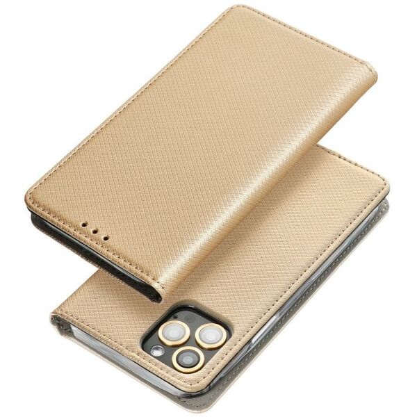 Θήκη SMART CASE Book για MOTOROLA MOTO G PLAY 2025 χρυσό
