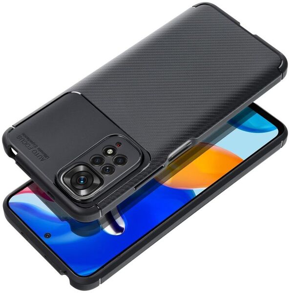 Θήκη CARBON PREMIUM για XIAOMI Redmi Note 14 Pro Plus 5G μαύρο