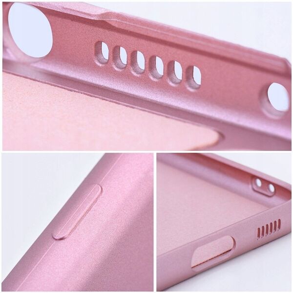 Θήκη METALLIC για XIAOMI Redmi NOTE 14 Pro 5G ροζ