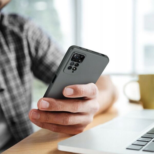 Θήκη METALLIC για XIAOMI Redmi NOTE 14 Pro Plus 5G γκρι