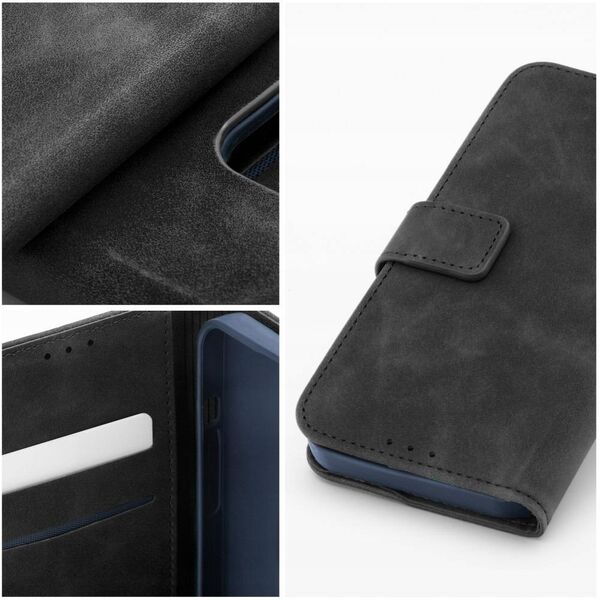 Θήκη TENDER Book για XIAOMI Redmi Note 14 5G μαύρο