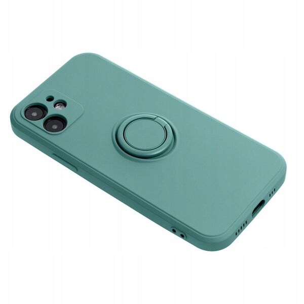 Θήκη SILICONE RING για XIAOMI Redmi Note 14 Pro 5G πράσινο
