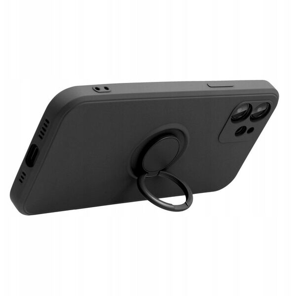 Θήκη SILICONE RING για XIAOMI Redmi Note 14 Pro Plus 5G μαύρο