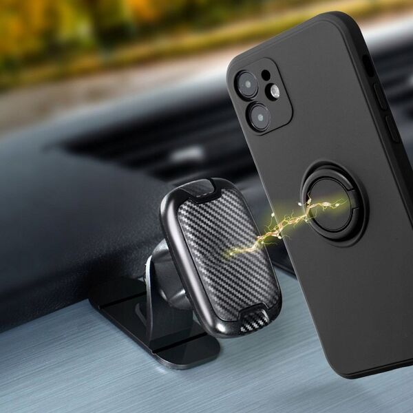 Θήκη SILICONE RING για XIAOMI Redmi Note 14 Pro Plus 5G μαύρο