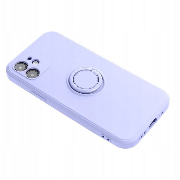 Θήκη SILICONE RING για XIAOMI Redmi Note 14 Pro 5G μωβ