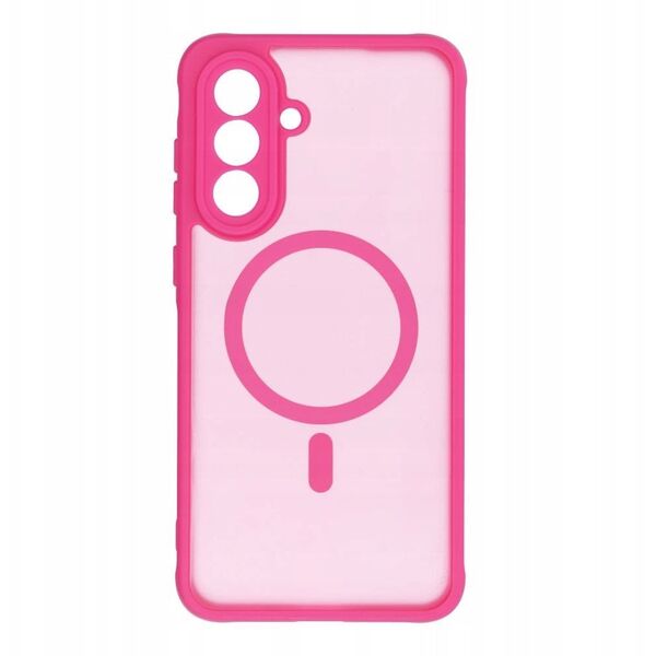 Θήκη FULL MATTE MAG COVER συμβατή με MagSafe για SAMSUNG A36 ροζ