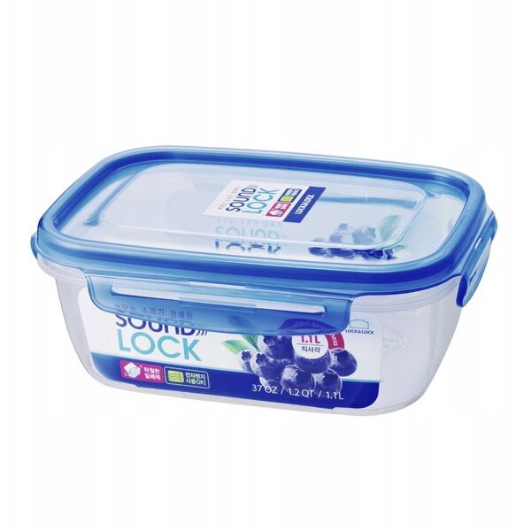 ΔΟΧΕΙΟ ΤΡΟΦΙΜΩΝ SOUNDLOCK LEP 551 20,0X14,9 CM 1,1 L. (ΠΛΑΣΤΙΚΟ, ΕΡΜΗΤΙΚΑ ΚΛΕΙΣΤΟ)