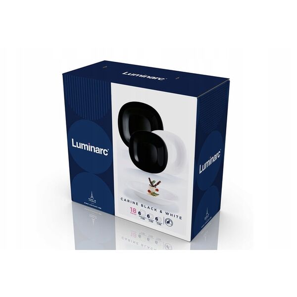 Σετ Δείπνου 18 Τεμαχίων CARINE NEW LUMIN D2380 D4394