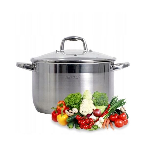 Κατσαρόλα OD 1353 INOX 4.5 L VELIO 22X 12 CM