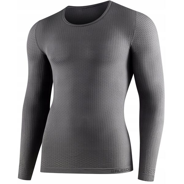 LS1085U Μπλούζα Βάσης με μακρύ μανίκι unisex γκρι S